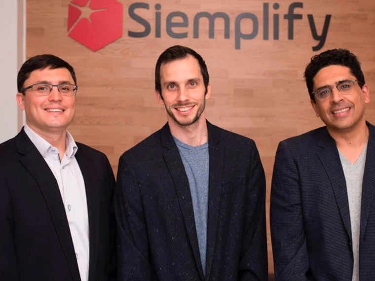 Foto: Amos Stern, Alon Cohen and Garry Fatakhov, los fundadores de la startup